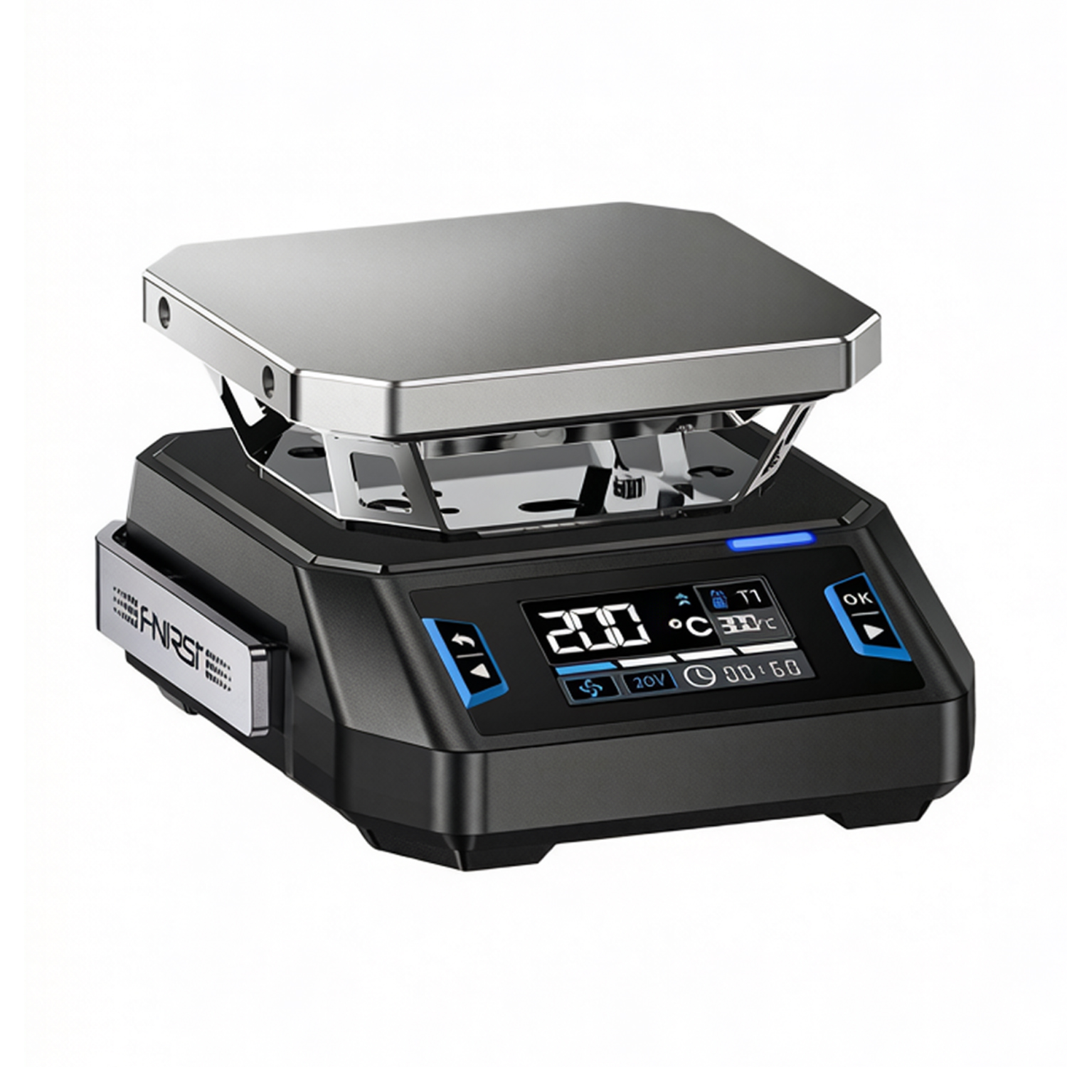 FNIRSI 100W Intelligent Soldering Station – Digital PID Control, 3s Fast Heating with OLED Display & Dual Power Mode (F210/F245)