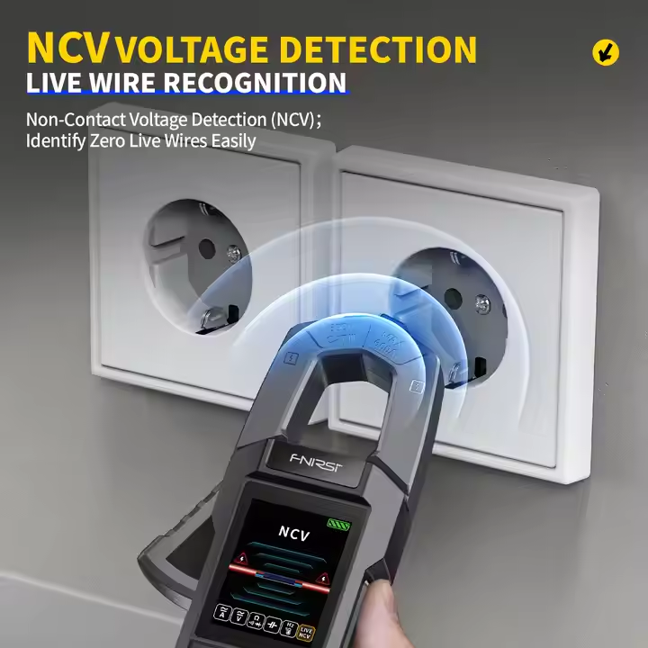 FNIRSI DMC-100 10000 Count DC1000V AC750V DC/AC 600A Latest Digital Multimeter Clamp - 图片 7