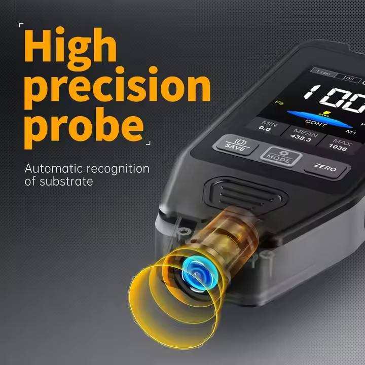 FNIRSI CTG-20 High Accuracy 3%+2um Coating Thickness Gauge Customized Support for Car Paint Surface Galvanized Layer Detection - Image 3