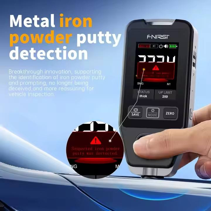 FNIRSI CTG-20 High Accuracy 3%+2um Coating Thickness Gauge Customized Support for Car Paint Surface Galvanized Layer Detection - Image 4
