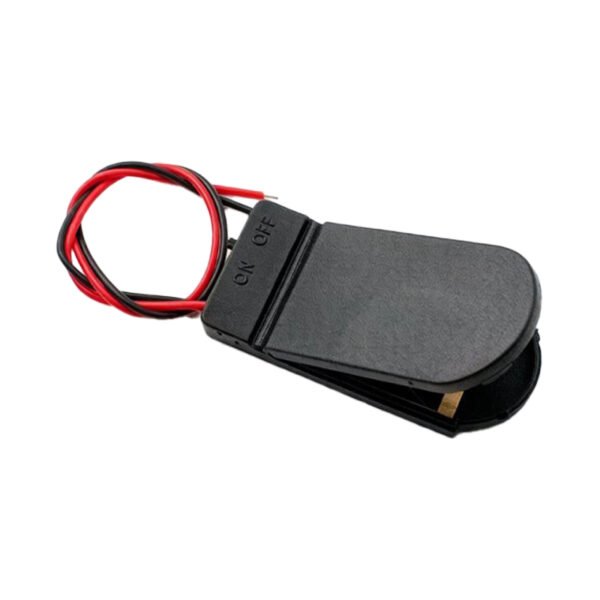CR2032 LIR2032 Button Battery Holder With ON OFF Switch Lead Wire