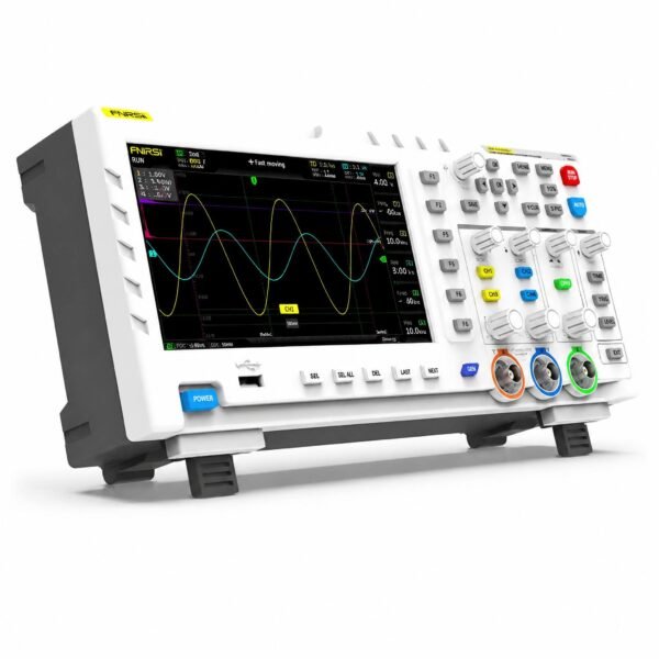 FNIRSI 1014D 2 in 1 Signal Generator Digital Oscilloscope 100MHz + P4100 100:1 High Voltage Probe 2000V for Power Electronics Repair