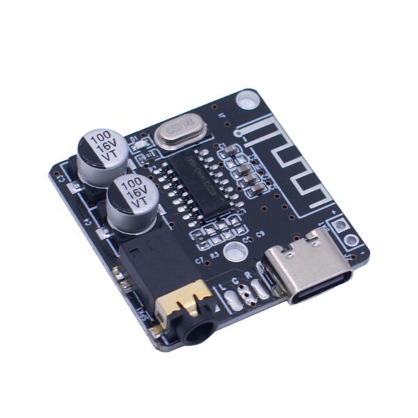 Bluetooth 5.0 Audio Receiver Decoder Module Type‑C Power Supply 3.5mm AUX Output Wireless Stereo Music Board For Speaker Audio DIY Project