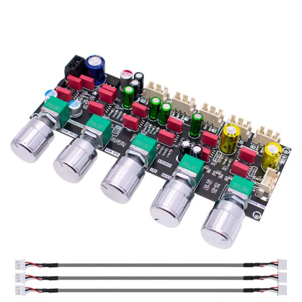 ZK-PR01 HIFI Front Tone Board Stereo Subwoofer Operational Amplifier JRC2068 AMP  Audio Music