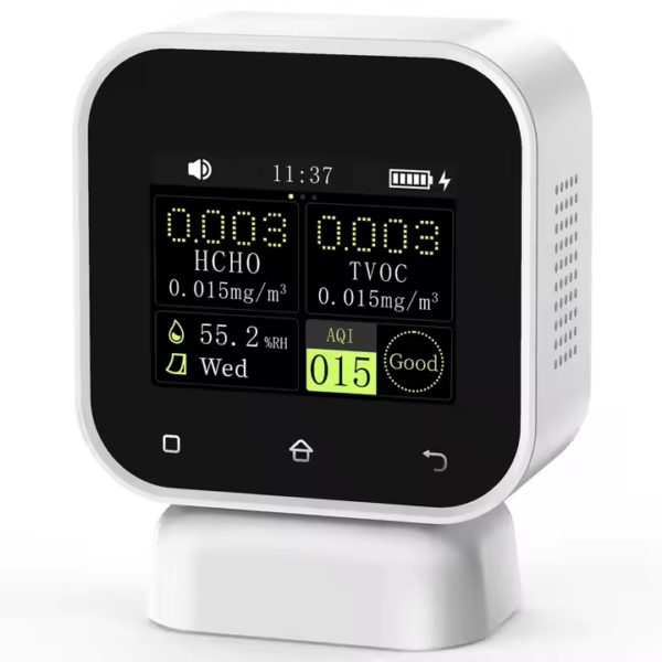 FNIRSI SFD-02 4-IN-1 Indoor Air Quality Monitor Touchscreen Formaldehyde Detector HCHO TVOC Temperature Test Air Detector