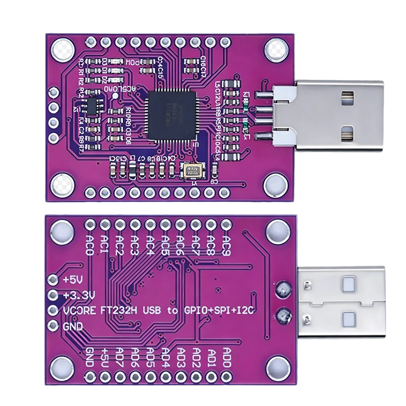 USB Host Shield Expansion Board Compatible For Arduino Support USB Device Communication DIY Electronic Project Development Module