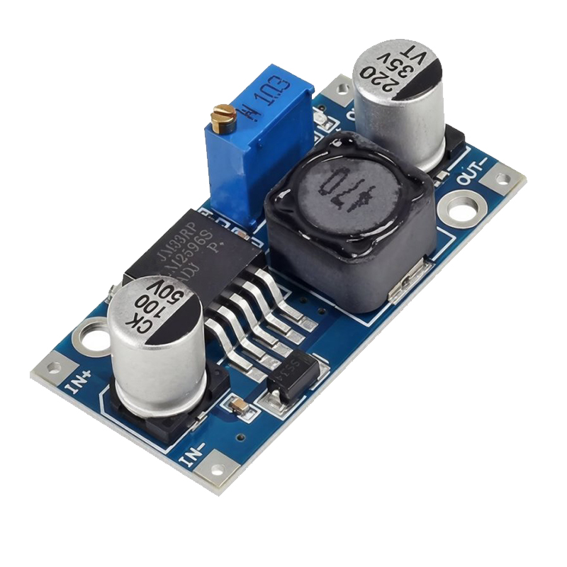 Automatic Boost Buck Power Module High Power Adjustable DC Voltage Regulator Board