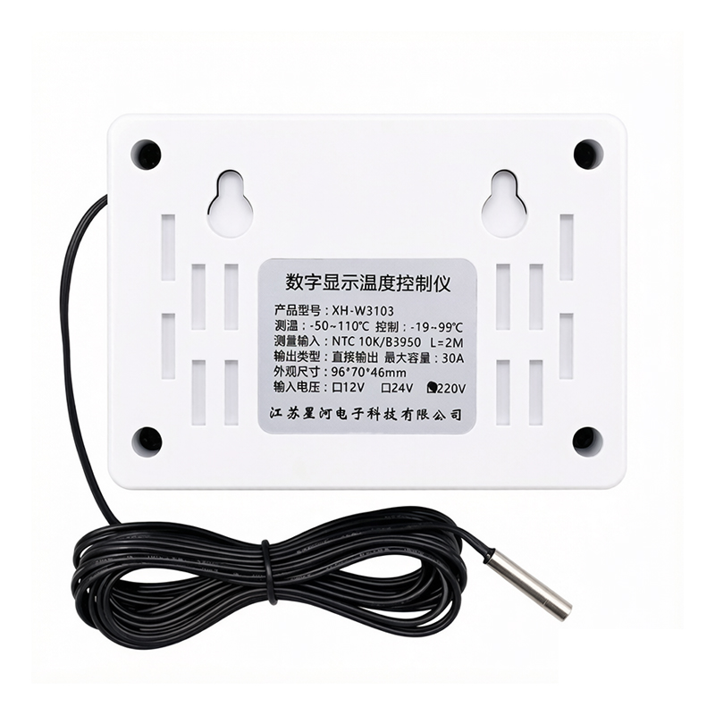 XY‑WT01 Digital Thermostat High Precision Temperature Controller With NTC Sensor Heating Cooling Mode LCD Display For Incubator Aquarium Temperature Control